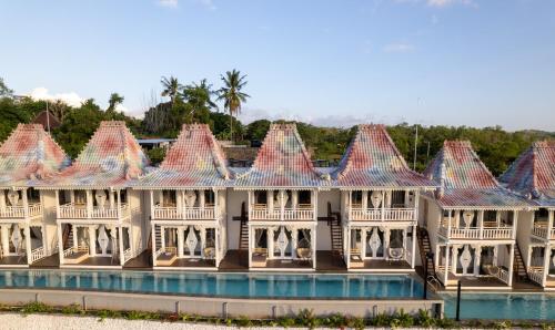 Exterior view, Mambo Hill Resort in Nusa Penida