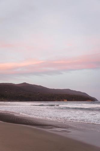 Ocean beach front, 3 Capes Cottage.