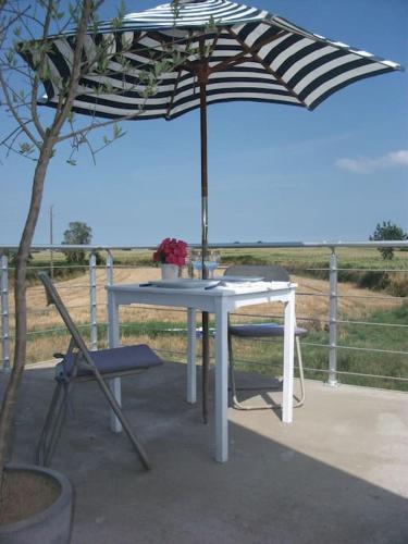 Appartement avec terrasse, campagne et mer