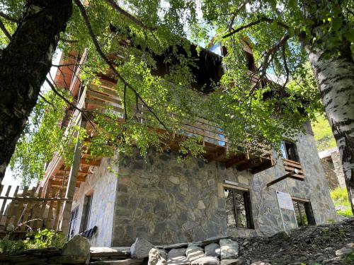 Viesnīcas āriene, Gaul Gavkhe Hotel in Ushguli