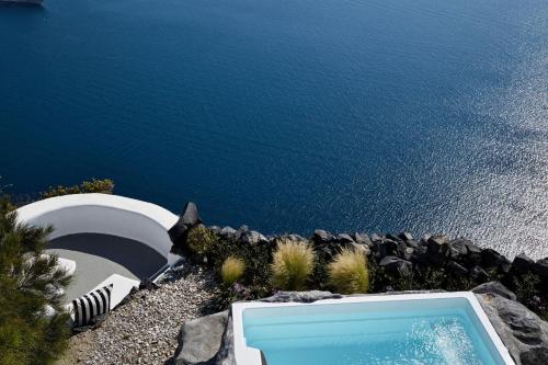 Elegant Santorini Villa - Private Plunge Pool - Eden Villas Two Bedroom Villa - Caldera Views - Location, gîte - Firostefani