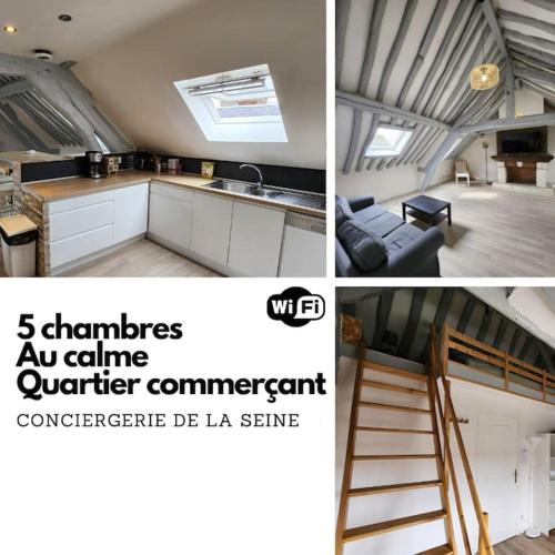 Le Saint Julien - 5 chambres, spacieux et calme - Location saisonnière - Rouen