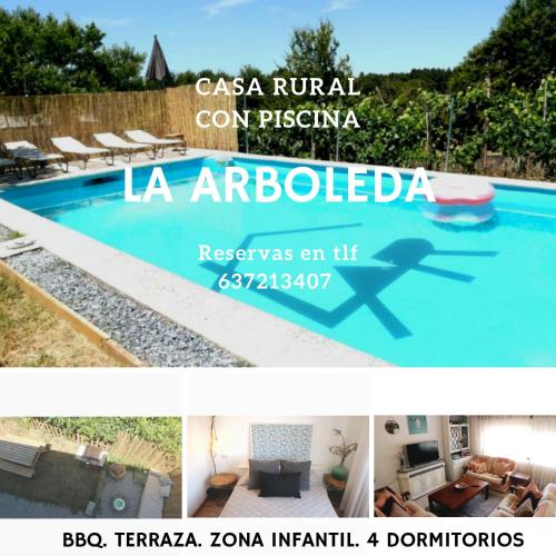 Casa campo con piscina La Arboleda