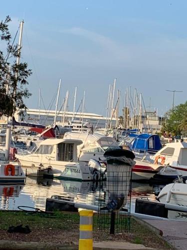 Studio Aux Portes du Port de Canet-Plage avec place de parking privé