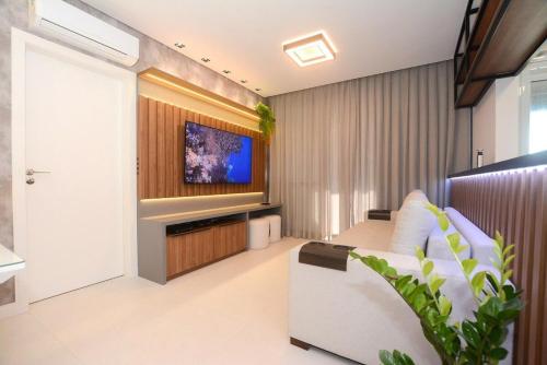 設施, Apto 100m da Praia Com Piscina Aquecida e Lazer in 卡舒埃拉杜邦熱蘇斯