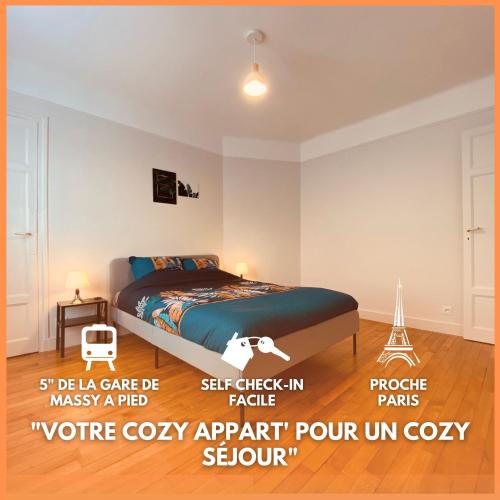 Cozy Appart' 2 Centre ville proche gare Massy - Cozy Houses - Location saisonnière - Massy