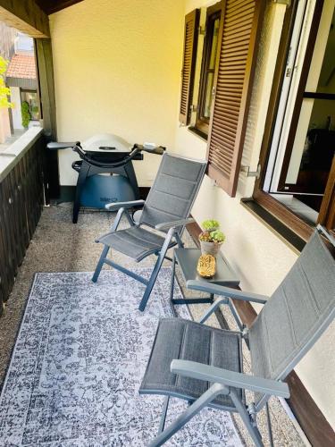 景觀, UNiQE I Stilvolle 115qm I Terrasse I BBQ in 費爾達芬格