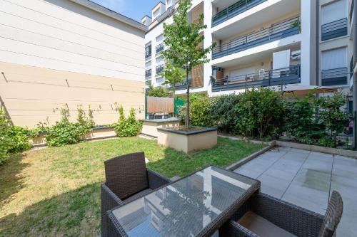 花園, Le St Gratien - Appartement avec jardin in 塞納河畔埃皮奈