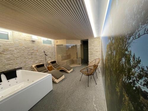 桑拿三溫暖, 克里斯塔里納生態酒店 (Eco-Hotel Cristallina) in 馬賈