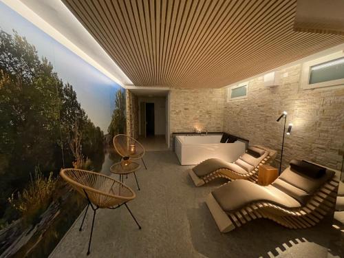 熱水浴池, 克里斯塔里納生態酒店 (Eco-Hotel Cristallina) in 馬賈