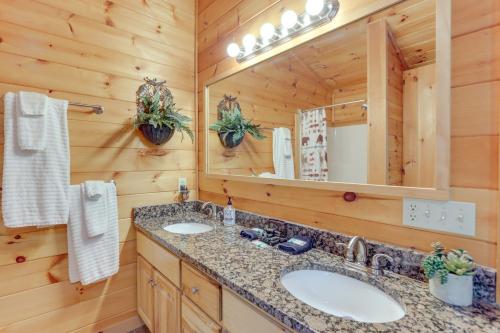 Charming Morganton Cabin with Hot Tub and Game Room!