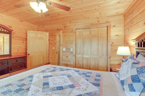 Charming Morganton Cabin with Hot Tub and Game Room!
