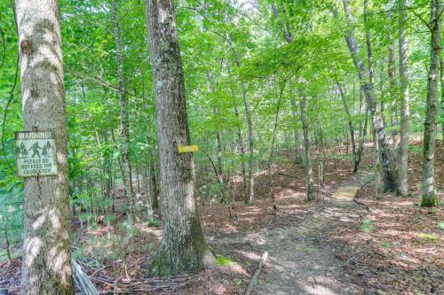 Charming Morganton Cabin with Hot Tub and Game Room!