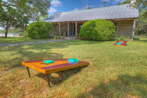 Historic Log Cabin Retreat Near Town on 5 Acres!