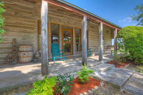 Historic Log Cabin Retreat Near Town on 5 Acres!