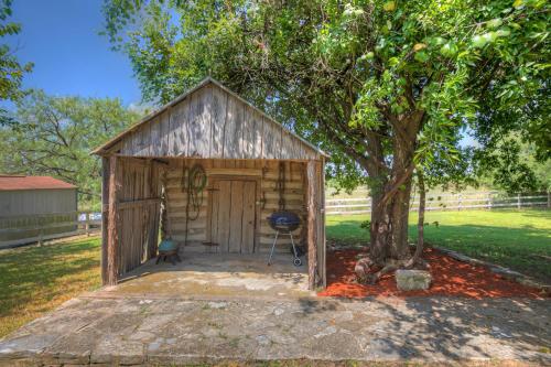 Historic Log Cabin Retreat Near Town on 5 Acres!