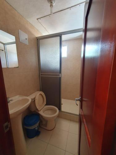 Bathroom, Hostal la Casa del Musico in El Cocuy