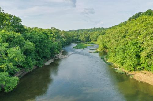 Riverfront Milford Getaway with Kayaks and Deck!