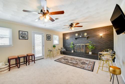 Charming Hampton Home with Fireplace, Deck and Grill!