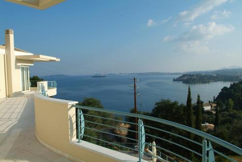 Luxury private Villa Liberty with swimming pool and Panoramic view to Corfu Town