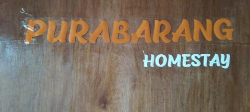 Purabarang Homestay