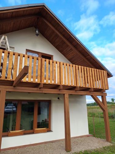 Balkons/terase, Mazury Apart in Krzywe (Mragowo)