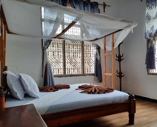 1 double bed