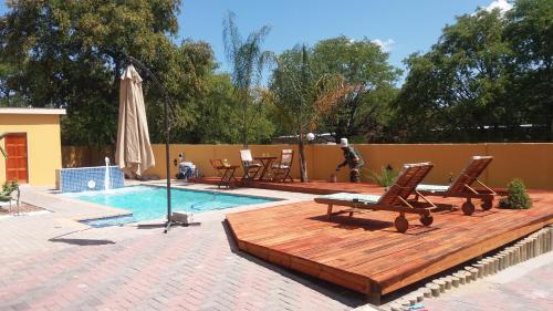 Näkymä ulkoa, Staymorr Boutique Guest House in Maun