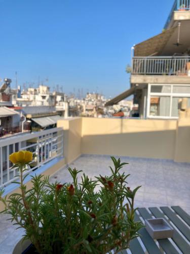 Kilátás, Modern Penthouse Thessaloniki in Nea Paralia District