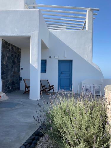 Erkély/terasz, ENA suites Santorini in Moni Profitou Iliou