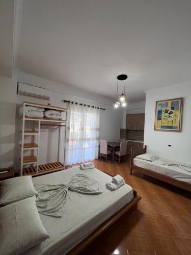 1 double bed, 1 sofa bed