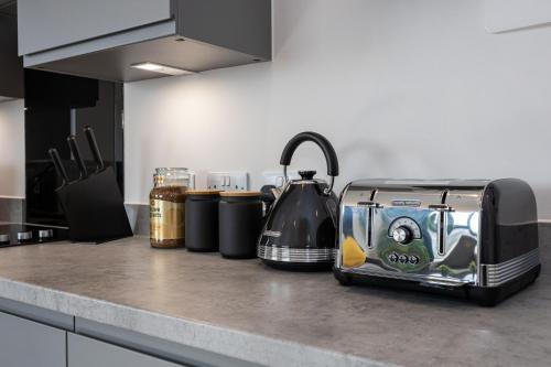 Contemporary 3 Bedrooms Apartment Manchester City, Manchester (fotografie 10)
