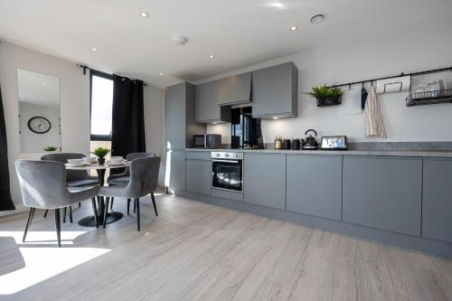 Contemporary 3 Bedrooms Apartment Manchester City, Manchester (fotografie 4)