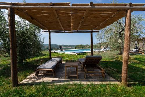 Swimming pool, Casa Ana in Lucca City Center