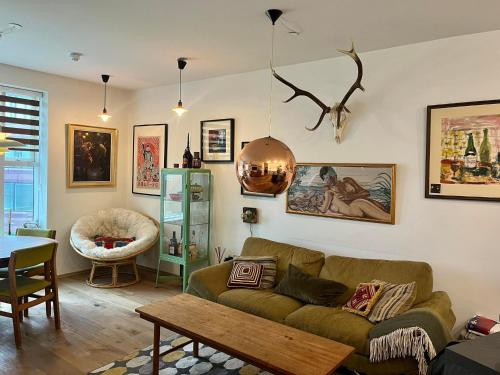 Retro luxury downtown apartment