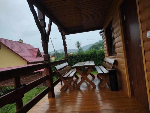 Kilátás, Domek Dzikusówka 1 Bieszczady Solina Polańczyk Zawóź Cisna (Domek Dzikusowka 1 Bieszczady Solina Polanczyk Zawoz Cisna) in Wolkowyja