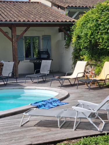 Private pool / 3 bedroom villa in Fabulous French countryside - Accommodation - Chalais