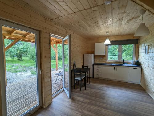 Osada Karszewo, sauna bania, ryby in Baumgart