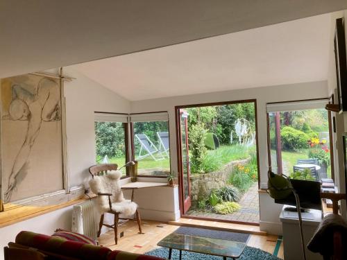 . Unique Artists studio with a private garden.