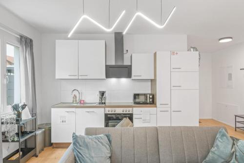 廚房, Großzügiges Business Apartment Herrenberg - Self Check-In (Großzugiges Business Apartment Herrenberg - Self Check-In) in 黑倫貝格