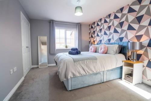 Butterfly Gardens 2 bed apartment sleep upto 4 in Blackfordby