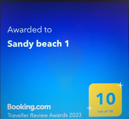 Sandy beach 1