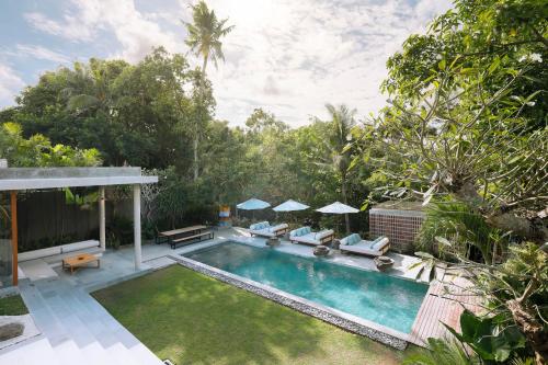 Seven-Bedroom Villa with Private Pool  room in Uma Santai Villa Pererenan by Nakula