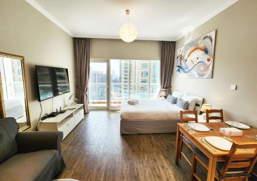 RH- Contemporary & Comfortable, Studio near Dubai mall, Dubaï