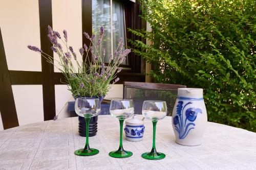 Létesítmények, Le Tonneau Bleu - Appt avec piscine partagée (Le Tonneau Bleu - Appt avec piscine partagee) in Lembach