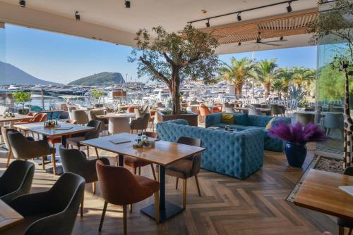 Étterem, Hotel Riva in Slovenska Beach