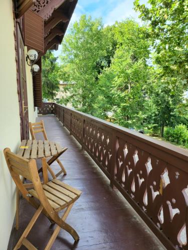 Kilátás, Villa Musik - apartments in historical Villa , Baden in Baden