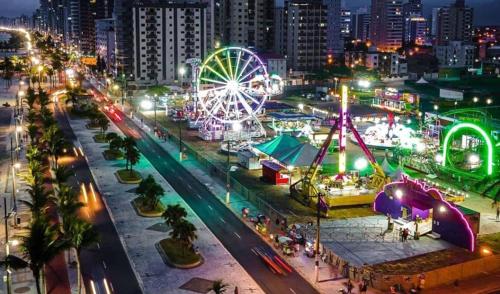 Apartamento na Praia grande - vila tupi in วีลาตูปี