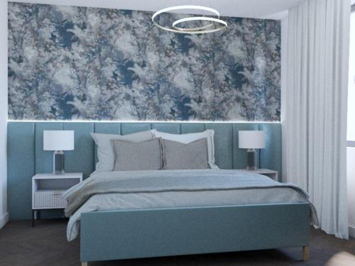 3 Bedrooms Premium Bella Blue for 8 Guests with AC and Free out side Parking