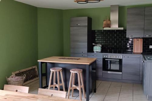 virtuve, Les roses d'Olga in Leuze-en-Hainaut